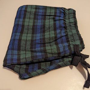 Blue and Green pajama bottoms